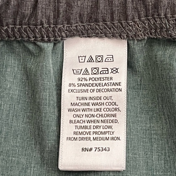 Tommy Bahama Green Athletic Boys Shorts with Elastic Waistband - Picture 5 of 7